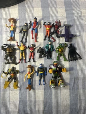 Винтажный Y2ks McDonalds Happy Meal игрушки история игрушек подросток мутант ниндзя черепашки лот - Изображение 1 из 4