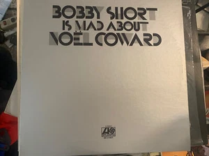 BOBBY SHORT IS MAD ABOUT NOEL COWARD 2X VINYL LP ALBUM 1972 ATLANTIC RECORDS EX - Picture 1 of 4