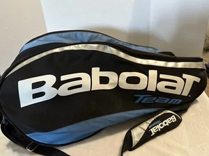BABOLAT TEAM Custodia espandibile multi racchetta da tennis borsa blu spalline - Foto 1 di 7