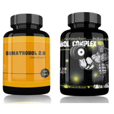 Somatrobol Testo Activate Anabol Complex Pre Workout Booster Muskelaufbau Extrem - Bild 1 von 4