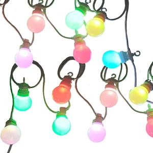 Qbis Colour Changing LED Festoon Lights, multi-colour Christmas fairy lights - Picture 1 of 42