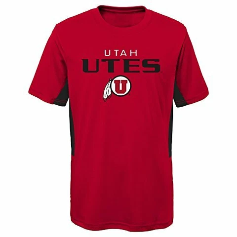 NCAA by Outerstuff NCAA Utah Utes Youth Boys "Mainframe: Short Sleeve Perform Cover
