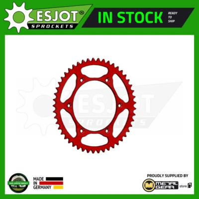 Sprocket Rear 520-50T Ultralight Steel Red for HUSQVARNA CR 125 1998 1999 2000 Foto 1 de 2