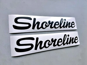 Shoreline Trailer Decals SET OF 2 Vinyl Decal Stickers - Bild 1 von 3