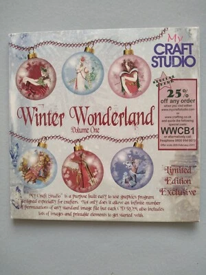 WINTER WONDERLAND Volume 1 - Papercraft CD Rom - My Craft Studio - Image 1 of 2
