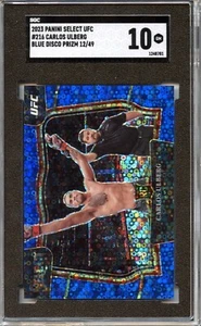 2023 Select Carlos Ulberg Rookie Blue Disco /49 SGC 10 - Picture 1 of 1