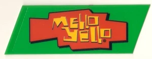 Mello Yello Vending Machine Insert, Crazy Font, Slanted, 1 3/8" x 4" - Picture 1 of 1