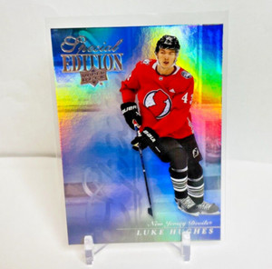 2023-24 Upper Deck Series 1 Luke Hughes Special Edition ROOKIE SP #SE-28