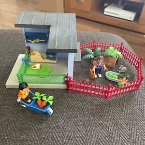 Playmobil 9277 Small Animal Boarding Rabbits Guinea Pigs Hamsters Pets Children - Picture 1 of 11