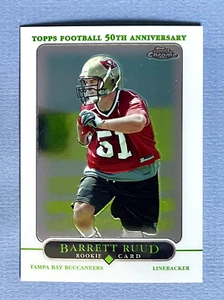 2005 Topps Chrome - #241 Barrett Ruud (RC) Rookie Buccaneers - Nebraska - Picture 1 of 2