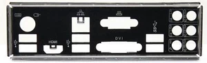 Ouverture MSI Z97-G43 MS-7816 - Tôle à sous - Bouclier d'E/S #38850 - Photo 1/1
