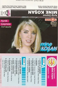 Mine Kosan Ayrilik Cesmesi Musikkassette Türkische Arabesk Musik MC - Bild 1 von 4
