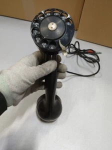 Vintage Rotary Phone Handset - For Parts, No Packaging - Zdjęcie 1 z 10