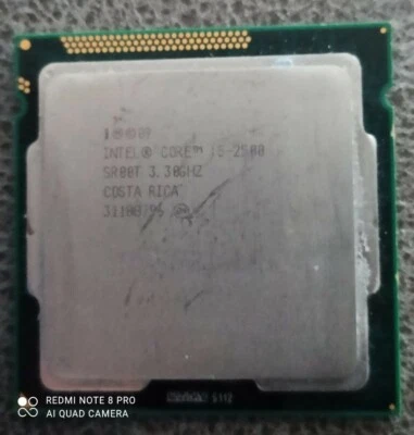 Intel Core i5-2500 3.3GHz 6MB 5.0GT/s SR00T LGA 1155 B Grade CPU Processor - Image 1 of 4