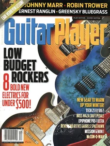 Guitar Player Magazine December 2014 Low Budget Electrics Johnny Marr - Picture 1 of 3