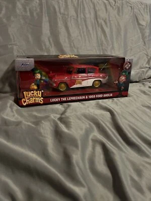 Ford Inglaterra 1959 Lucky Charms con figura de Lucky The Leprechaun Jada Toys 1:24  Foto 1 de 4