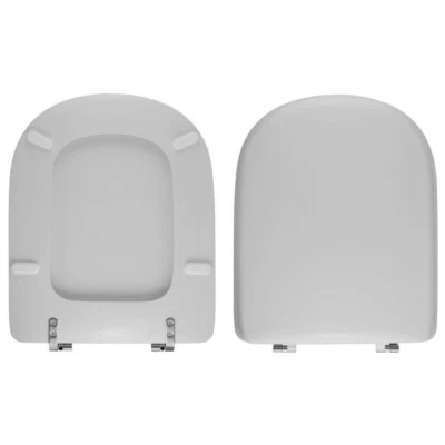 SEDILE WC COPRIWATER POLIESTERE COLATO BIANCO SERIE GEMMA 2 DOLOMITE POLISEDIL - Immagine 1 di 2