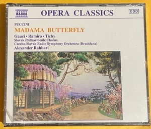 PUCCINI - MADAMA BUTTERFLY 2-CD SET NEW SEALED NAXOS - Foto 1 di 4
