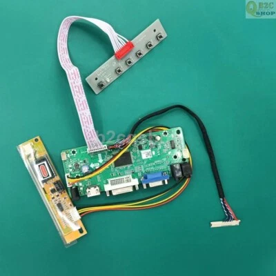 LP154WX4-TL 30 pin LVDS Converter HDMI VGA DVI LCD Driver Board Kit for LG panel - Bild 1 von 3