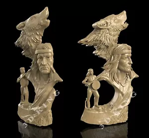 STL 3D Modelos Hunter Wolf para router CNC Aspire Artcam Impresora 3D grabador Cut3d - Imagen 1 de 1