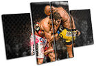 MMA Anderson Silva Cote  Sports MULTI DOEK WALL ART foto afdrukken