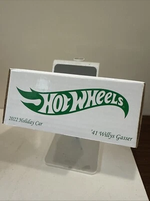 Hot Wheels RLC Collectors Exclusive Holiday Car 41 Willys Gasser 2022 Sealed New - Image 1 of 4