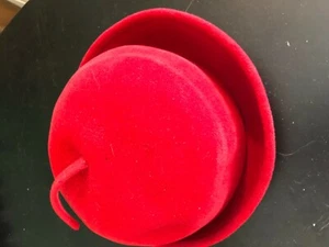 Vintage Adolfo II Mütze rot - Bild 1 von 3