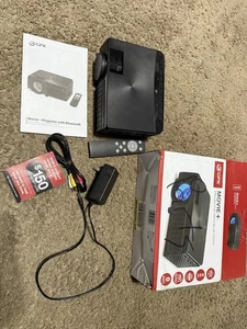 GPX Projector with Bluetooth - USB & Micro SD Ports (PJ300B) - Black ASIS READ D - Picture 1 of 5