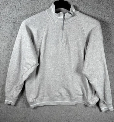 Свитер мужской Roland Garros Paris очень большой размер XL серый 1/4 на молнии - Изображение 1 из 4