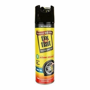 FIX-A-FLAT Gonfiatore Pneumatici Riparazioni GRANDE Guarnizione Pneumatici - Guarnizioni 1/4" Forature 20 oz - Foto 1 di 3