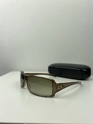 GUCCI GG 2515 Strass Rectangle Browne Sunglasses Vintage Y2k Streetwear - Image 1 of 4