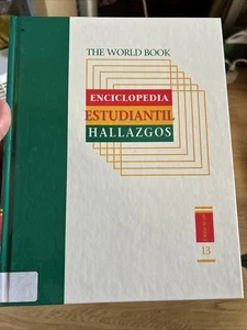 The World Book Encyclopedia Estudiantil Hallazgos # 13. Atlas/Indice. Hardcover - Bild 1 von 3