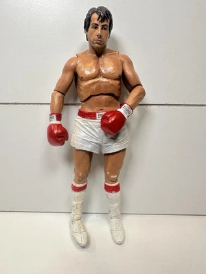 Rocky Balboa Series 1 Action Figure [Pre Fight] NECA Stallone Toy - Image 1 of 3
