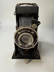 Macchina fotografica pieghevole vintage Montecarlo Demaria Lapierre - Foto 1 di 11