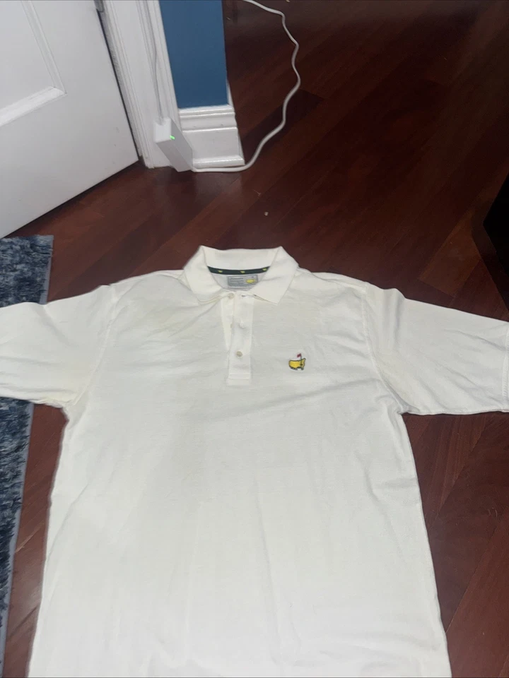 Camisa de manga corta para hombre Augusta National Golf Shop Large Masters Blanco Foto 1 de 4