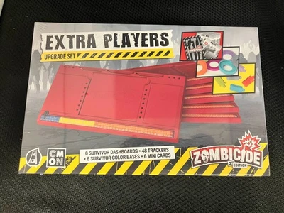 Zombicide 2nd Edition Extra Players Upgrade Set CMON NEW SEALED Paper or Plastic - Image 1 of 4