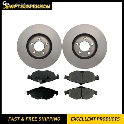 Juego de pastillas de freno de disco delanteras rotor de freno de disco C-Tek para Chrysler Cirrus 2001-2010 Foto 1 de 4