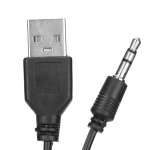 1 Pair Mini USB2.0 Speaker Computer Laptop Desktop Wired Stereo Music Speaker CB - Afbeelding 1 van 24
