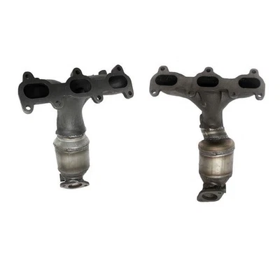 Conversores catalíticos frontais e traseiros Mamifold para Hyundai Santa Fe 2.7L 2001-2004 - Imagem 1 de 4