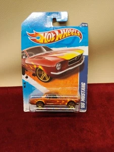 65 Mustang #100 Hot Wheels Heat Fleet 2011 1:64 Scale - Picture 1 of 5