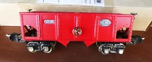 Lionel Large scale prewar 2816 Red Hopper Car original excellent condition 1938 - Picture 1 of 13