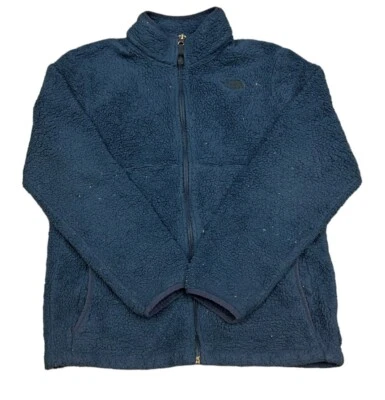 The North Face Campshire Sherpa Boy’s Blue Full Zip Sweater Jacket Size XL - Image 1 of 4