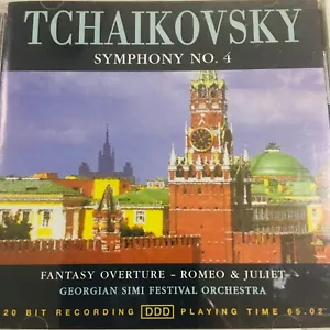 Tchaikovsky Symphony No 4 Fantasy Overture Romeo & Juliet CD - Picture 1 of 6
