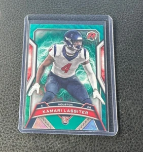 2024 Topps Resurgence Kamari Lassiter Rookie Teal Surge Refractor 130/149 - Imagen 1 de 2