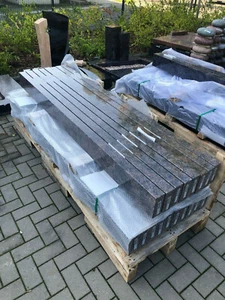 Grabeinfassung Einfassung Urnengrab Bord Naturstein Granit Grabstein Umrandung - Bild 1 von 10