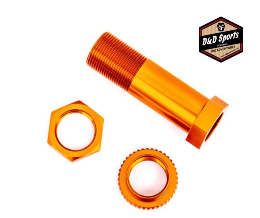 Poste de ahorro/tuerca de ajuste/tuerca de seguridad Traxxas 9545T, naranja, trineo Foto 1 de 1
