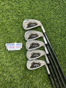 Callaway Apex DCB Irons Set 7-GW Recoil F3 Regular Flex SuperStroke Grip RH - Picture 1 of 5