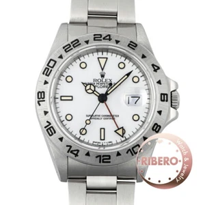 ROLEX Explorer 2 16550 R number Chicchi di Mais men's watch From Japan G0219 - Picture 1 of 7