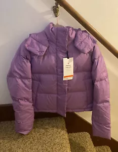 NWT Lululemon WUNDER PUFF CROPPED JACKET SZ 6 PBOL Pink Blossom Light - Picture 1 of 8