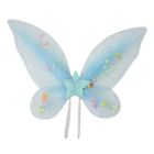 Kids Girls Party Accessory Role Play Fairy Wing Flimsy Butterfly Wings Festival